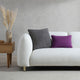 Snug Waffle Throw Pillow Granite