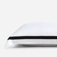 Frame Bamboo Euro Sham White - Black