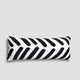 Tulum Lumbar Pillow Black - Off White