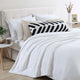 Tulum Lumbar Pillow Black - Off White