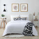 Tulum Throw Black - Off White