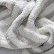 Tulum Throw Cloud Gray - Off White