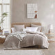 Tulum Throw Cloud Gray - Off White