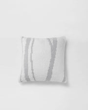 Woodland Throw Pillow Cloud Gray - Off White