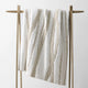 Woodland Throw Sahara Tan - Off White